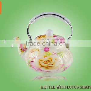 1.2L 1.5L 2L Promotion in Paraguay and Egypt Enamel Kettle thumbnail-3