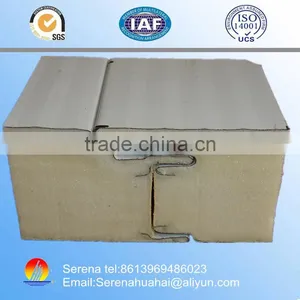 Color Steel and PU Foam Prefab Wall Panel Made thumbnail-1