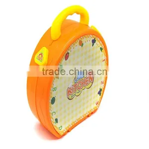 Mini Kids Pretend Play Food Set Funny Plastic Meat Tray Food Toy in Kitchen thumbnail-5