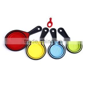 CBU02 4 PCS Silicone Measuring Spoons / Cheap Factory Price thumbnail-5