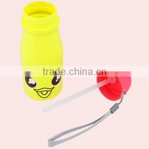 450ML Carton Plastic Sport Water Bottle With Straw thumbnail-2