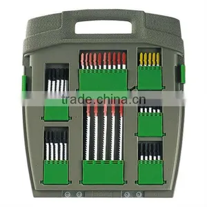 80pcs Jig Saw Blade and Drill Bit Set in Blow Mold Case thumbnail-1