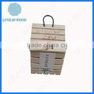 Solid Wooden Tea Bags Box ;Tea Packaging Box thumbnail-2