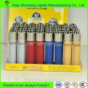 Gas Style Smoking Transparent Plastic Clipper Lighter thumbnail-3