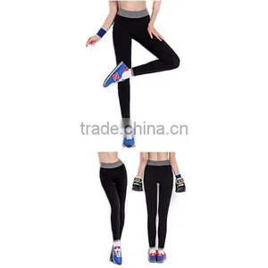 Custom Ladies High Impact Sport Not Tight Yoga Pants thumbnail-6