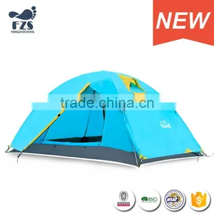 T05 Double Person Aluminum Pole Roof Tent Anti-rain Four Seasons Camping Equipment thumbnail-1