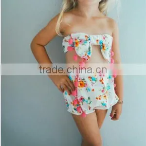 Amercian Girl Summer Beach Wear Bikini Two Piece Swimsuit Kids Beautiful Model Dresses thumbnail-6