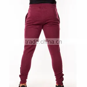 2017 Wholesale Custom Sports Wear Pants Slim Fit Jogger Skinny Sweatpants Jogger Pants Men thumbnail-4