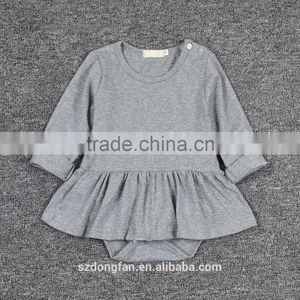 2017 Wholesale New Design 100% Cotton Baby Onesie thumbnail-4