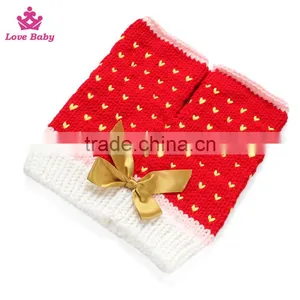 Crochet Baby Outfit,Baby Christmas Outfit,Crochet Baby Headband and Pants Set Photography for Infant thumbnail-3