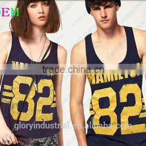 Cotton Casual Fashion Design Couple t Shirts Manufacturers China thumbnail-1