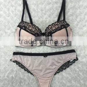 2017 Women Fashion Underwear Fancy Print Bra OEM Service thumbnail-5