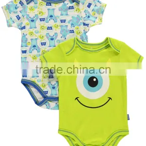 Mighty Monsters Baby Boys Girls Colorful Bodysuits thumbnail-1
