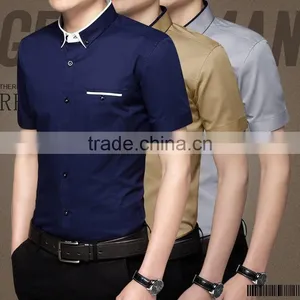 2015 Hot Sale Fashion Style Shirts Design for Men thumbnail-1