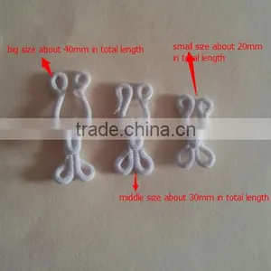 2014 Fashion Design Brass Material Nylon Covered Hook and Eyes in High Quality JS-9087 thumbnail-1