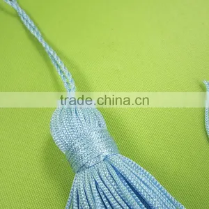 Fast Delivery High Quality Colorful Silk Tassel for Fringe Tassel Trim Decorative thumbnail-4