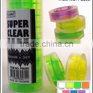 PB204 8PC SUPER CLEAR ADHESIVE TAPE thumbnail-1