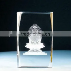 Factory Supply Wholesale Blank K9 Crystal Cube, Crystal Glass Block for Engraving Souvenir Gifts thumbnail-4
