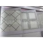 Suspended Acoustic Ceiling Tiles , Perforation Electrolytically Galvanized Sheet Steel thumbnail-1