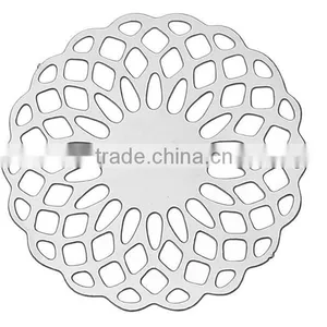 304 Stainless Steel Flower Hollow Carved Filigree Components Computer Metal Patch Embellishments Jewelry Findings thumbnail-3