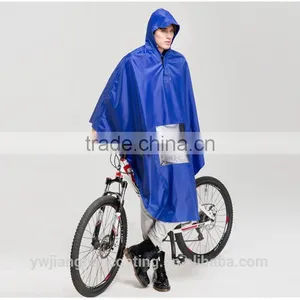 New Arrival High Quality Waterproof Single Plastic Bicycle Raincoat thumbnail-6