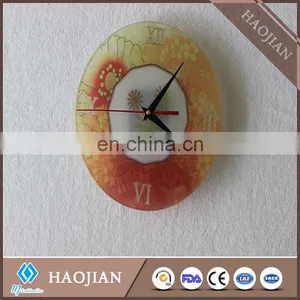Sublimation White Coating Tempered Glass Clock thumbnail-5