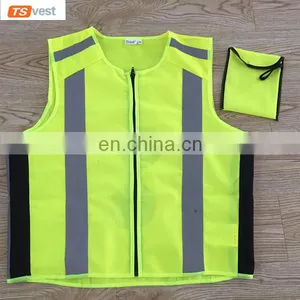 100%Polyester Promotional High Quality Reflective Biker Jackets thumbnail-1