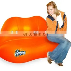 Inflatable Lip Shape Sofa Chair thumbnail-1