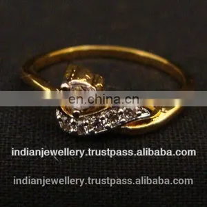 Cz Jewelry Finger Rings Exporter, cz Ring Jewellery Ring Manufacturer thumbnail-1