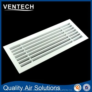 Air Conditioner Supply Air Vent Diffuser Aluminum Linear Slot Grille Linear Bar Grille thumbnail-2