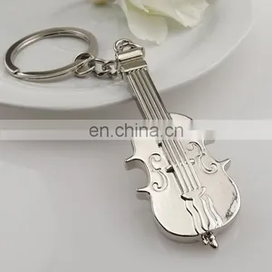OEM High Quality Fashionable Custom Made Violin Keychain thumbnail-2