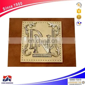 The Chinese Manufacturers Wholesale Custom Leather Patches, Leather Label Jeans Leather Patch Label thumbnail-1
