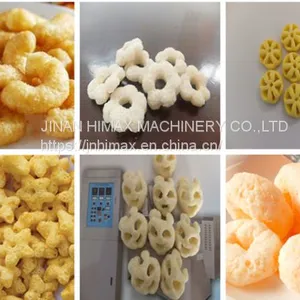 Automatic Puffed Corn Snacks Food Making Machine Production Line/corn Flakes Machine thumbnail-1
