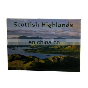 Scottish Highlands Custom Made Metal Souvenir Fridge Magnet thumbnail-1