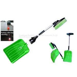 Demount-able 4 in 1 Ice Scraper Snow Brush Snow Shovel Group Set thumbnail-1
