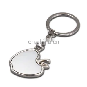 New Arrival Novelty Souvenir Metal Apple Key Chain Creative Gifts Apple Keychain thumbnail-1