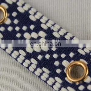 Wholesale Polyester Jacquard Ethnic Eyelet Ribbon Trim thumbnail-4