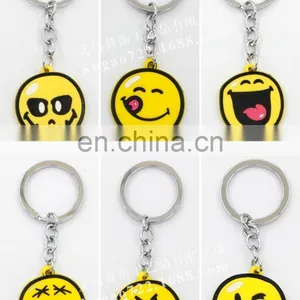 Soft PVC Emoji Keychain Poo Keychain Devil Keychain thumbnail-5