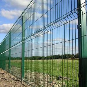 Welded Wire Mesh Fence Panel in Europe Style thumbnail-1