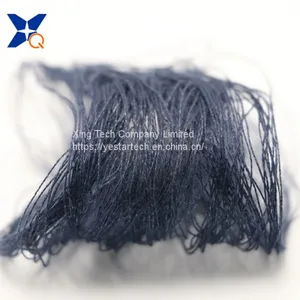Dark Blue 0.035 Micron Stainless Steel Fine Wire Twist With Ne32/2ply Combed Cotton Yarn for Knitting Touchscreen Glove-XT11105 thumbnail-2