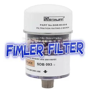 Stauff Filter SDB-093, RE600N10B, RE600N20B, RE600S100B, RE600S25B, RE600S40B, RE600S60B thumbnail-1