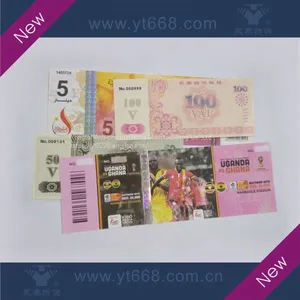 Perforation Silver Hologram Foil Embossing Gift Coupon Ticket thumbnail-1