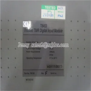 New In Stock TRIPLEX T8403 PLC DCS MODULE CPU thumbnail-1