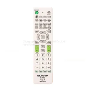 H-1880E LCD LED HDTV Universal Remote Control Silicone Rubber Keypad For TV Remote Control thumbnail-1