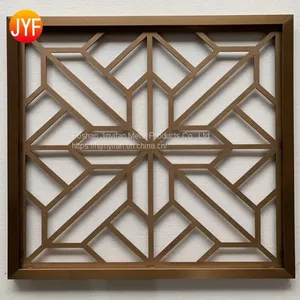 Classic Design Decorative Living Room Partition Stainless Steel Wall Panels thumbnail-5