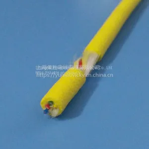 Cable Umbilical Wire Rov Yellow & Blue Sheath Acid-base / Oil-resistant thumbnail-1