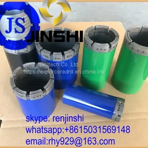 AQ BQ NQ HQ PQ Impregnated Diamond Core Bit thumbnail-1
