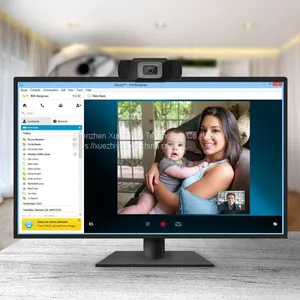 STOCK 1080P HD USB Webcam Computer Camera With Microphone PC Camera for Web Conference thumbnail-3