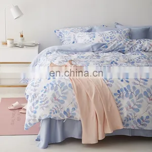 RawHouse Design Tencel 60s 300TC Flower Printing 4 Pcs Bedding Set thumbnail-2