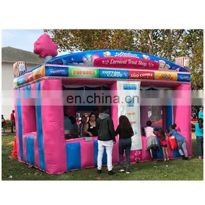 Outdoor Portable Carnival Treat Shop Customized Inflatable Fun Food Booth For Sale thumbnail-3